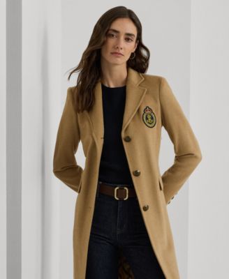 Women's Single-Breasted Peacoat
