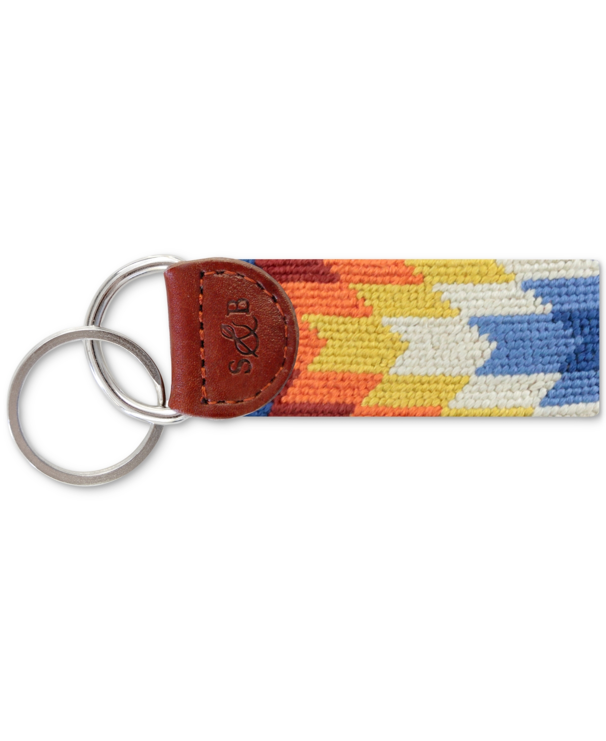 Men's Starburst Key Fob - Clear