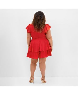 Plus Size Sunny Playsuit