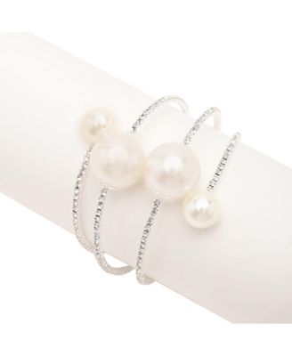 Gold-Plated Pearl Bracelet