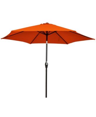 10 Feet Outdoor Patio Umbrella with Tilt Adjustment and Crank