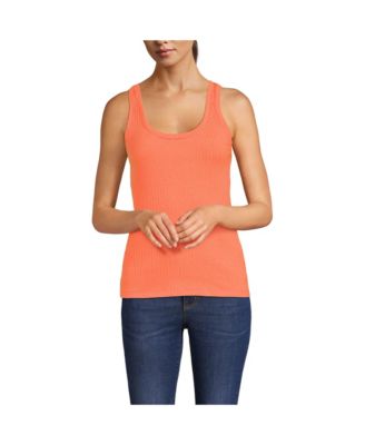 Women's Pointelle Rib UNeck Tank