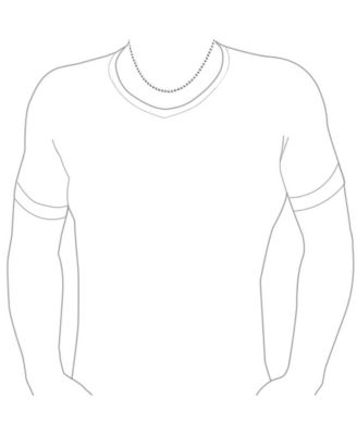 Thin Minimalist 1.5MM Stationary Ball Saturn Chain Necklace Black Silver Gold Plated Stainless Steel 16 18 20 24 30 Inch