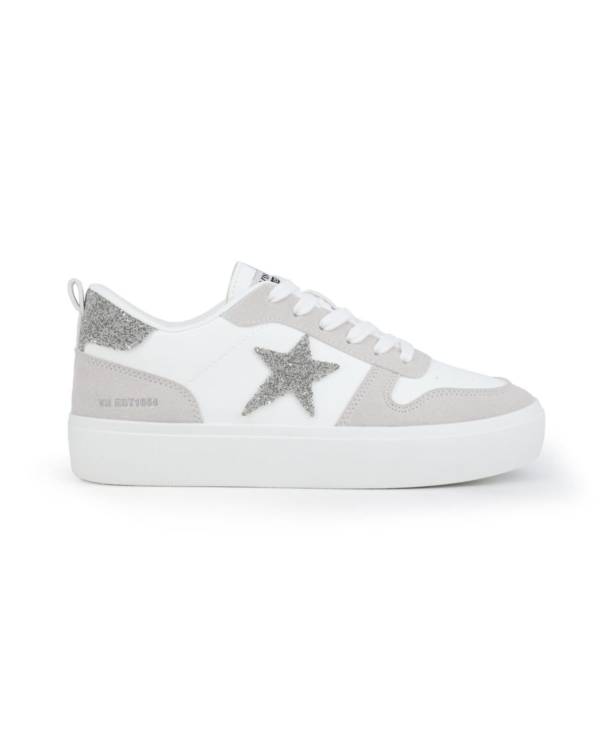Aura - Grey/Rocky Glitter Women's's Sneaker by Vintage Havana - Grey