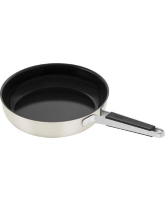 Pure Stainless Steel Ceramic Nonstick 11" Fry Pan 