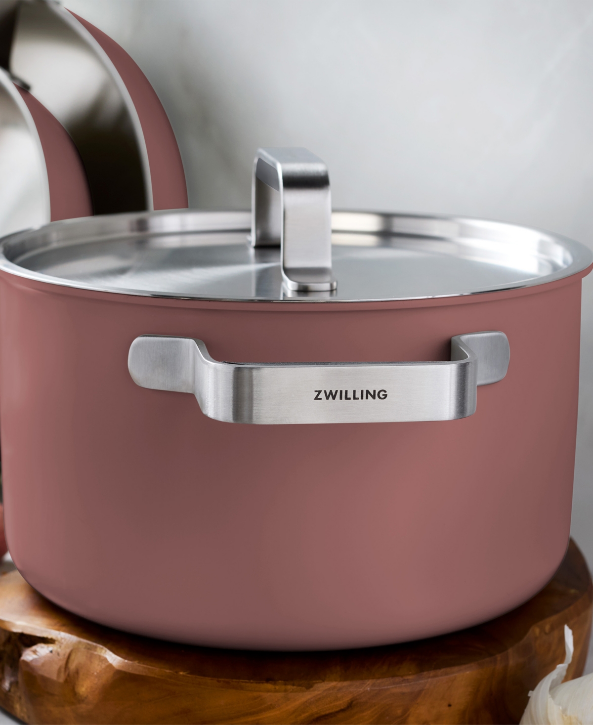 Zwilling Pure Stainless Steel 8 Piece Cookware Set In Multi