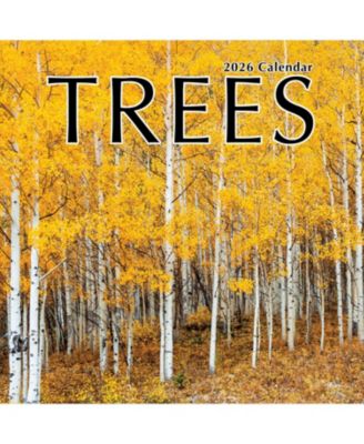 2026 Trees Wall Calendar