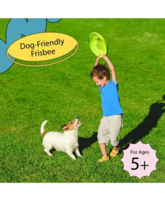 Frisbee Fastback 4 Pack Flying Disc, 9.35 Inch Dog-friendly Lightweight Toy for Professional Players - 100g