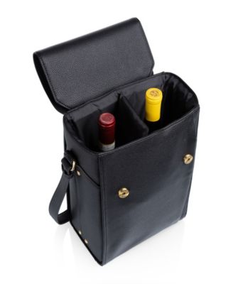 Barossa Leatherette 2 Bottle Wine Cooler Tote Bag