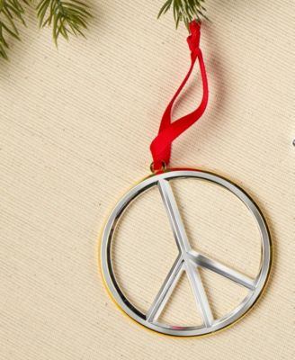Peace Sign Ornament