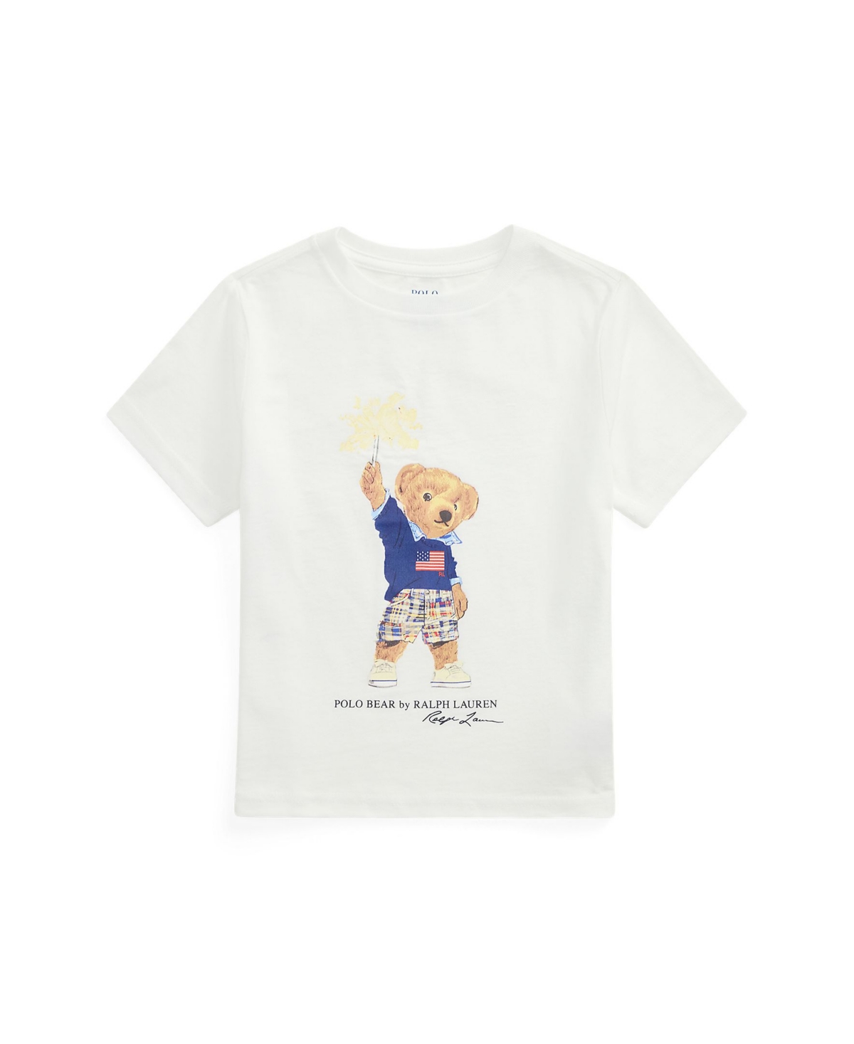 Polo Ralph Lauren Big Boys Polo Bear Cotton Jersey T-shirt
