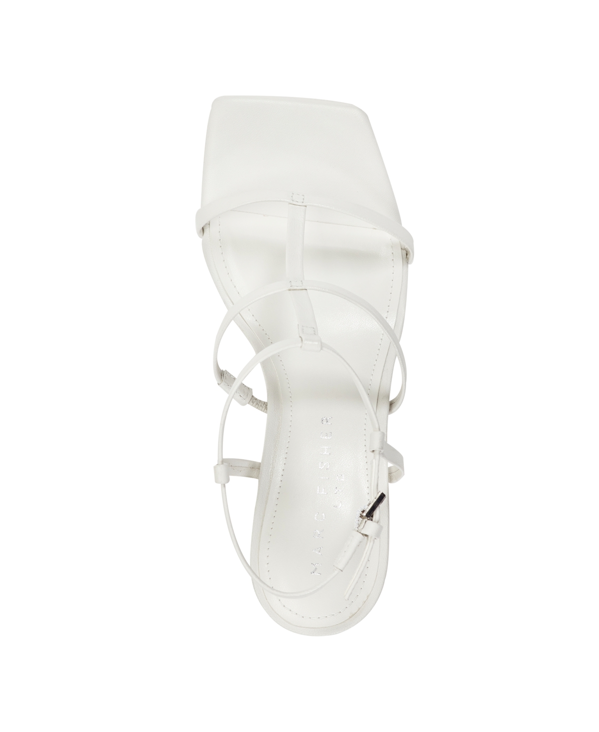 Marc Fisher Ltd Dennie Ankle Strap Sandal In White
