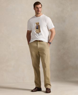 Men's Big & Tall Polo Bear Jersey T-Shirt