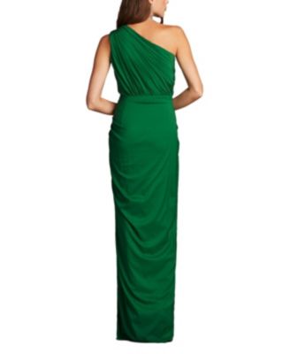 新作Tadashi shoji パーティードレス Lena Waterfall Drape Gown Lena Waterfall Drape Gown | Tadashi Shoji