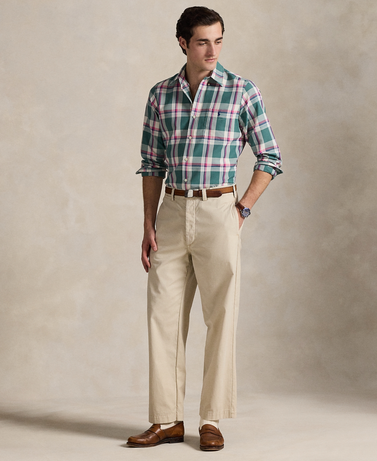 Polo Ralph Lauren Men's Classic-fit Performance Oxford Shirt In Multi