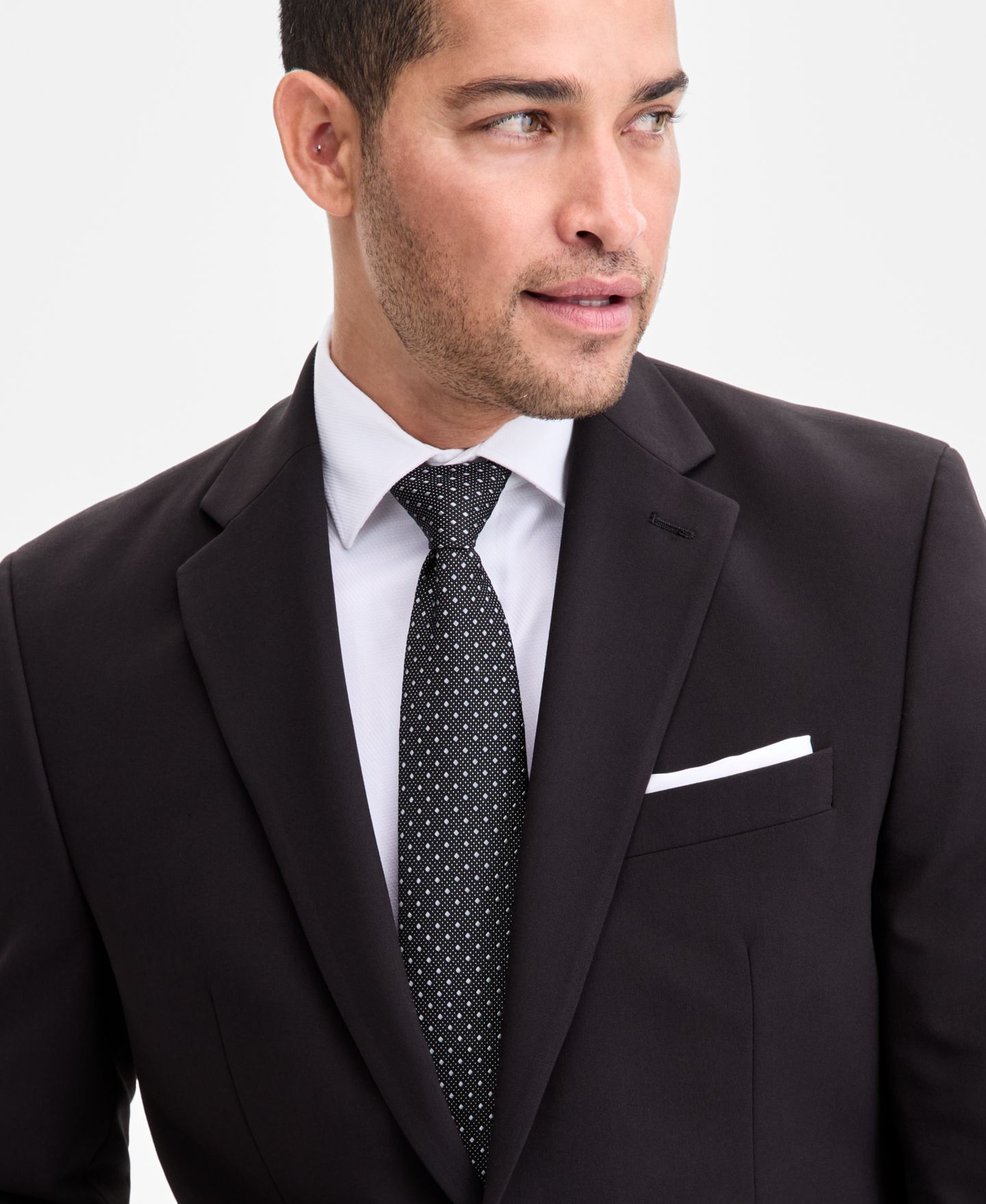 Мужская куртка Tallia Classic-Fit Suit Separate, цвет: Чёрный — фото 4