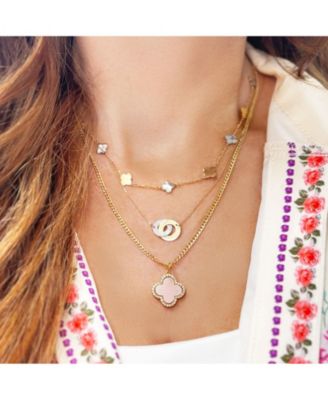 Curb Chain Necklace 14K Gold