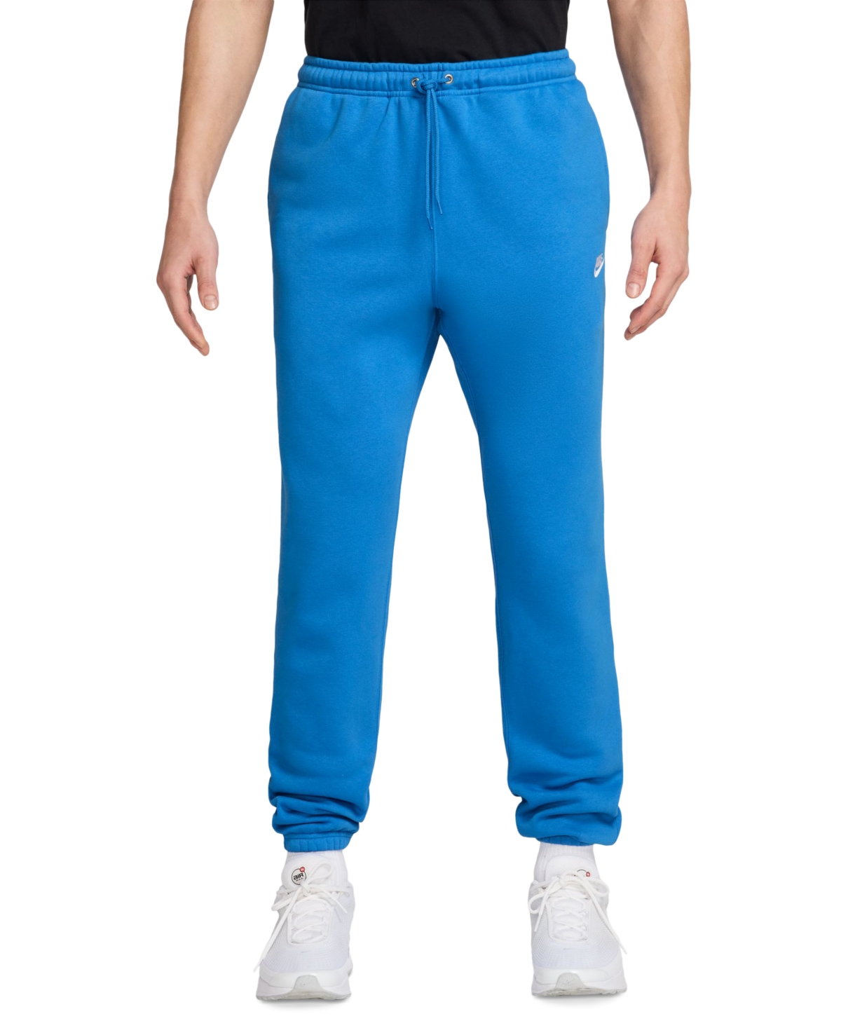 Nike Club Brushed Fleece Sweatpants In Blue