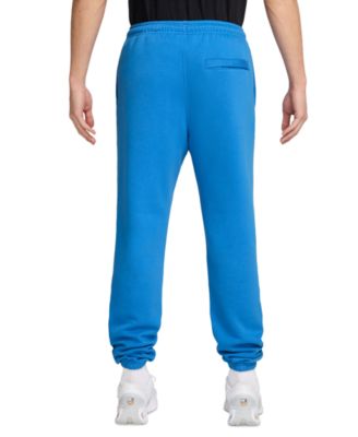 Men's Cuffed Brushed Fleece Logo Sweatpants