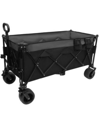 Foldable Utility Wagon - 480lb, All-Terrain, No Assembly