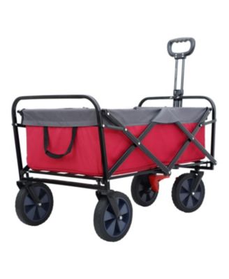Collapsible Wagon Cart - 150L, 360lbs Capacity