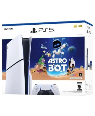 PS5 PlayStation 5 Slim Disc  Console – ASTRO BOT Bundle - White