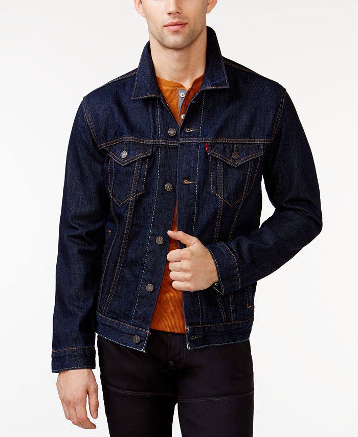 Levi's Men's Denim Trucker Jacket & Reviews - Coats & Jackets - Men - Macy's