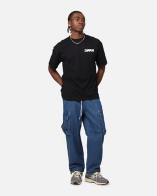 Men's Denim Superior Cargo Joggers, Blue, L