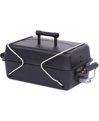 Deluxe Portable Propane Gas Table Top Grill - Black