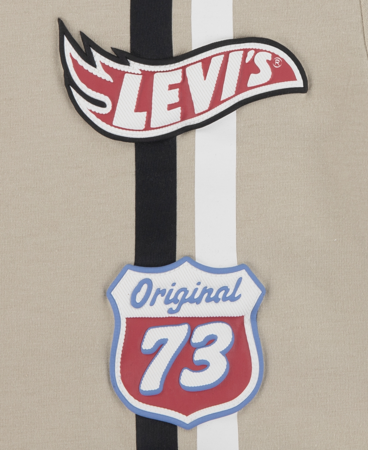 Levi's Big Boys Start Your Engines T-shirt In Neutral