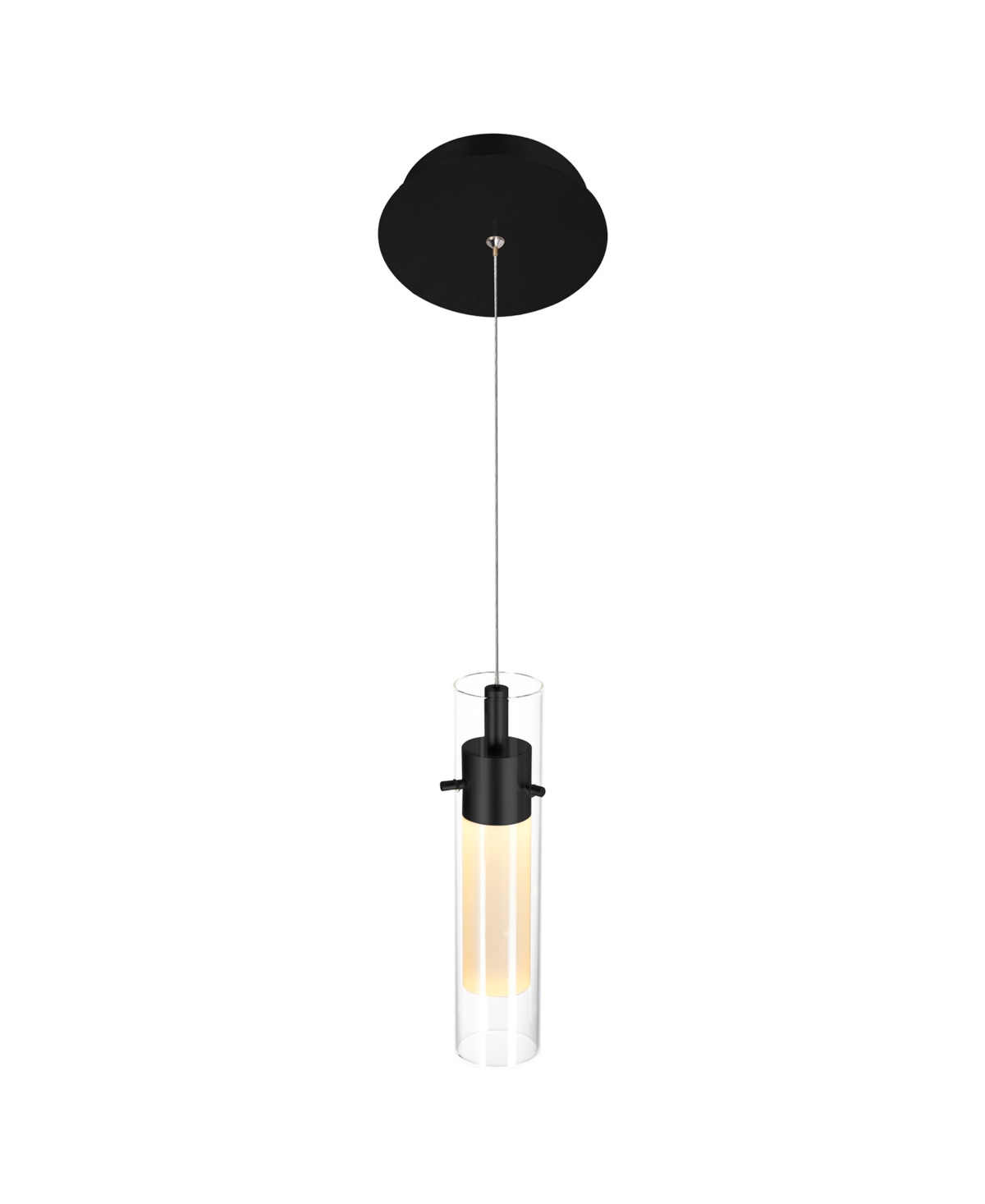 Cwi Lighting 10.5" Metal Olinda Led Integrated Mini Pendant