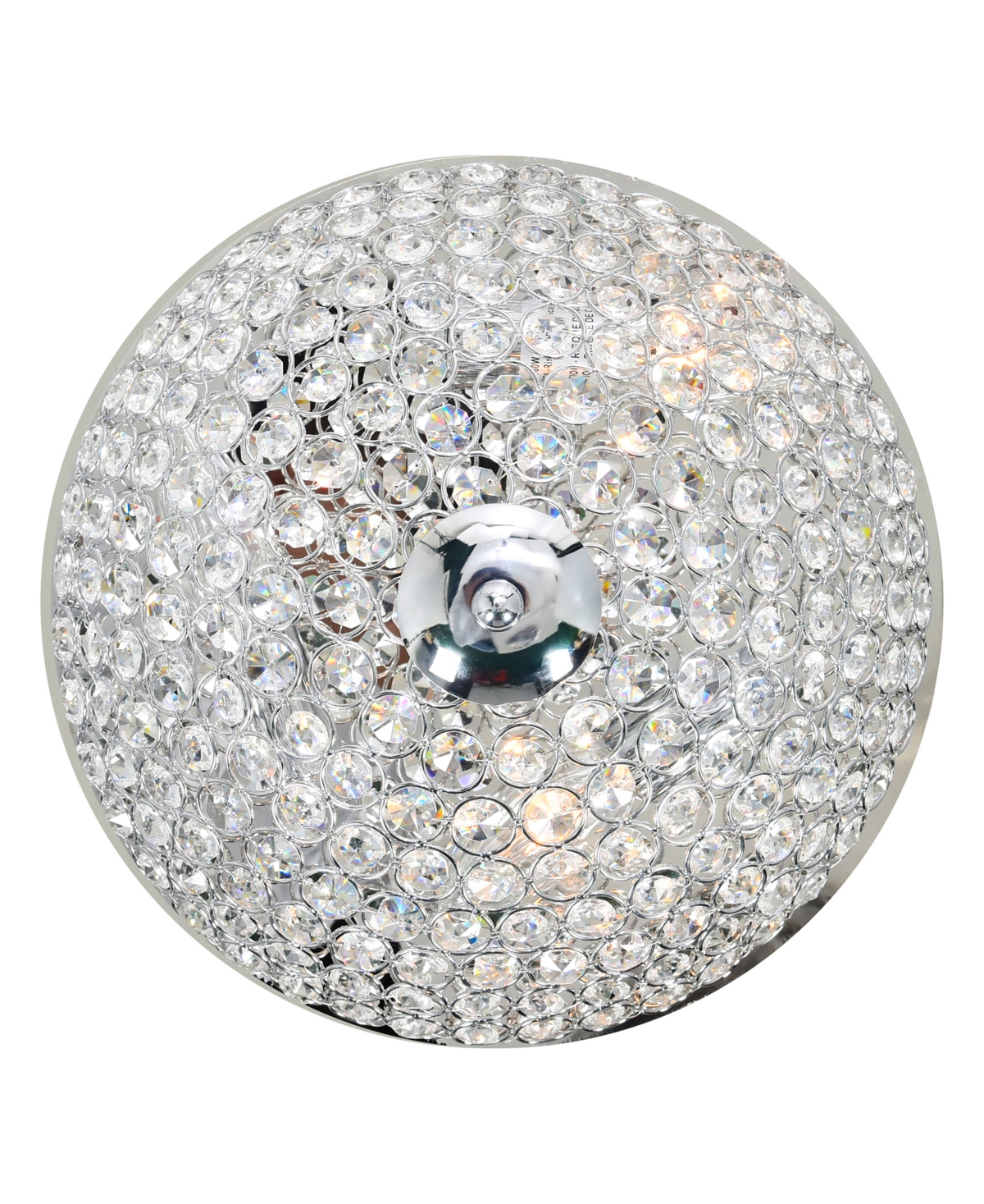 Cwi Lighting 6" Metal Globe 3 Light Bowl Flush Mount