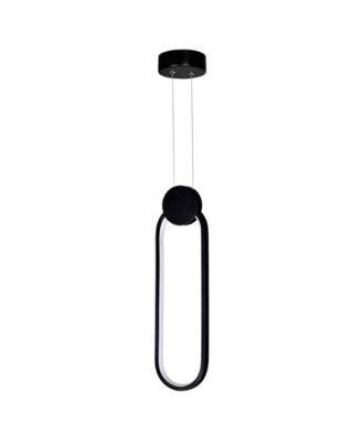 17" Metal Pulley 4 in LED Mini Pendant