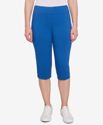 Petite Ladder Hem Americana Clamdigger Pullover Pants