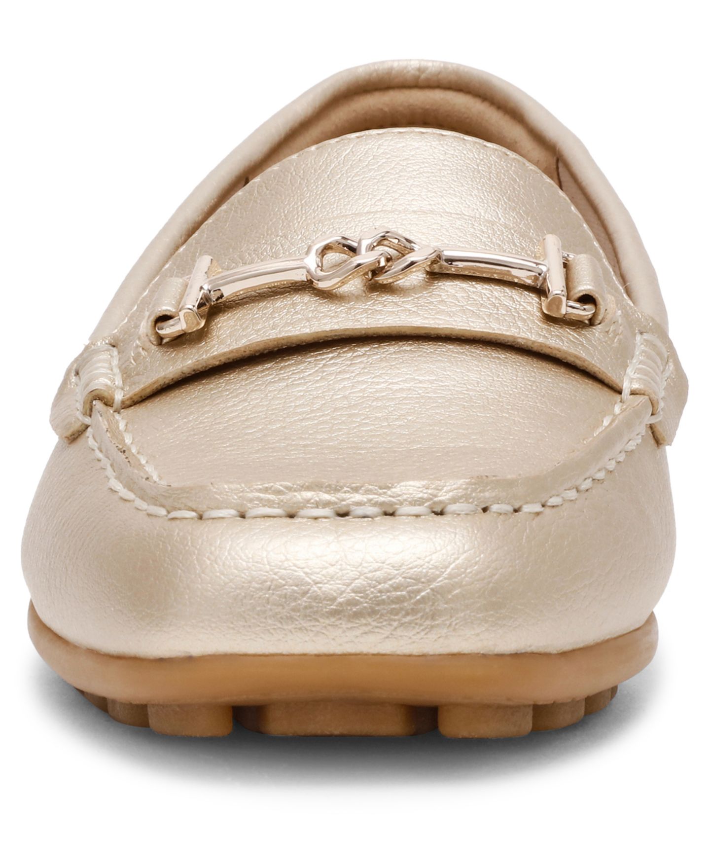 Женские туфли Anne Klein Hanna Slip On Driving Moc, цвет: Платиновый — фото 6