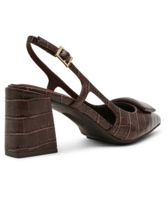Women's Renetta Slingback Block Heel Pumps