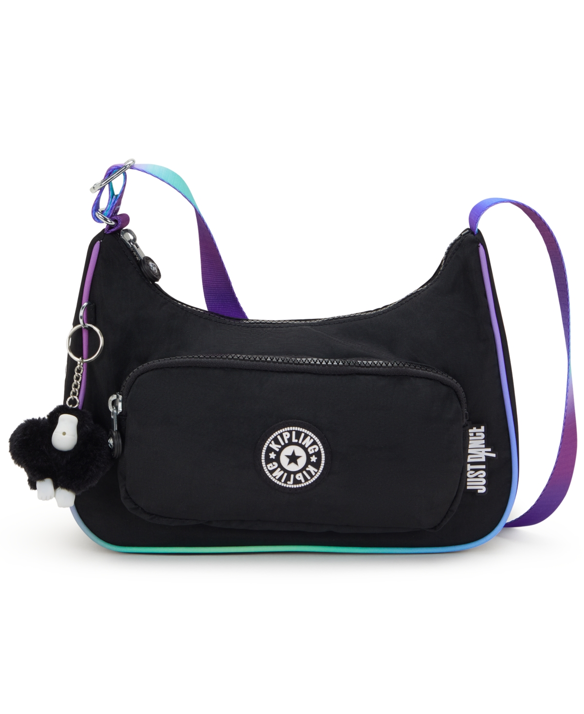 x Just Dance Leksie Zipper Crossbody Bag - Dance Black