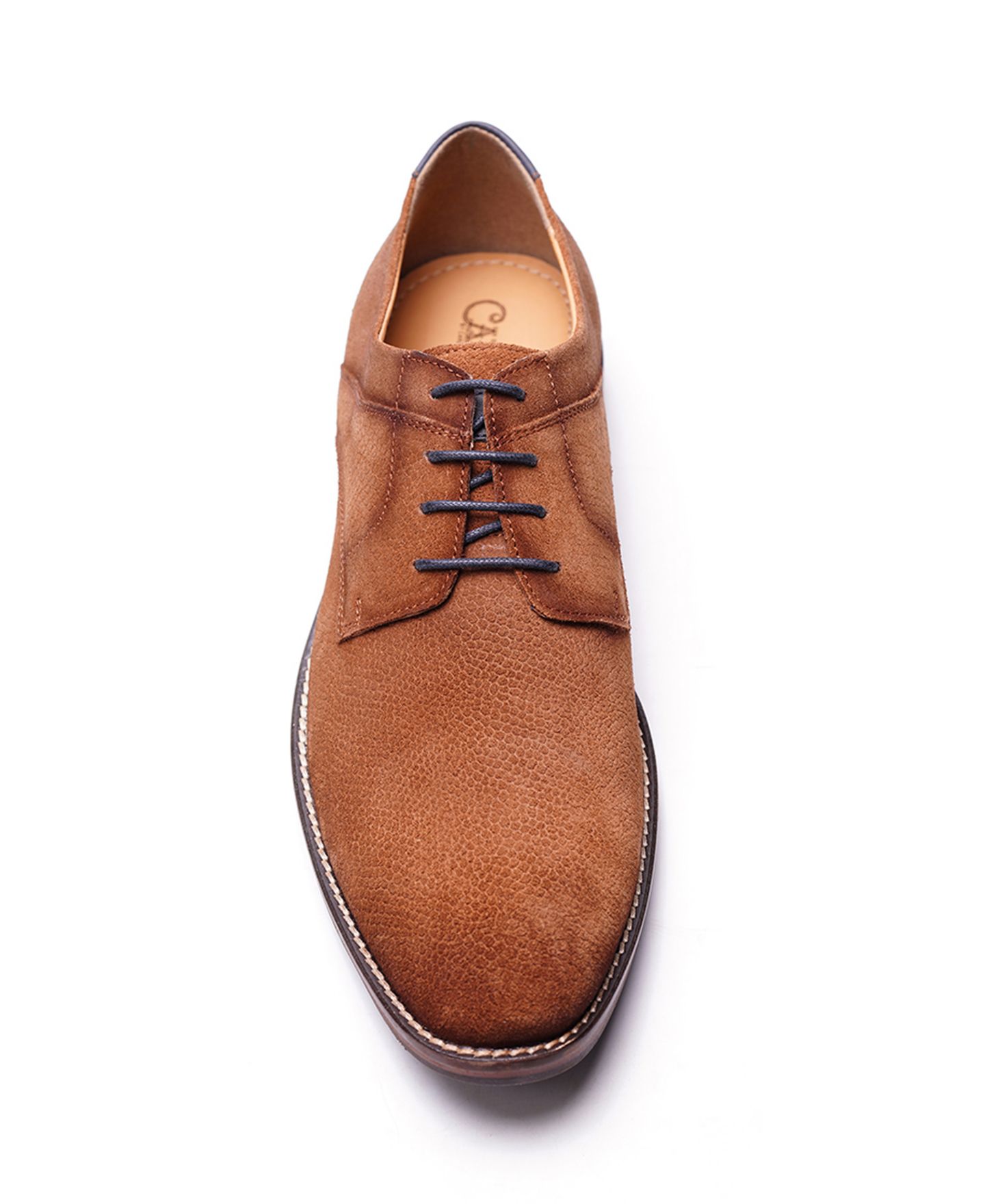 Обувь Carlos by Carlos Santana Men's London Derby Lace-Up, цвет: Рыжевато-коричневый замшевый — фото 2