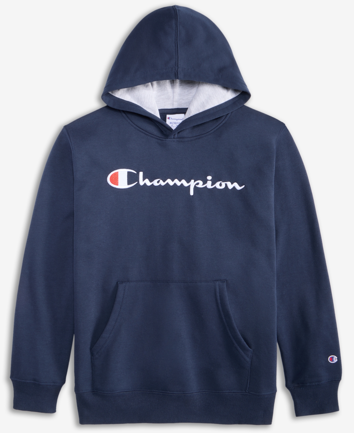 Champion Big Boys Signature Pullover Hoodie In Blue