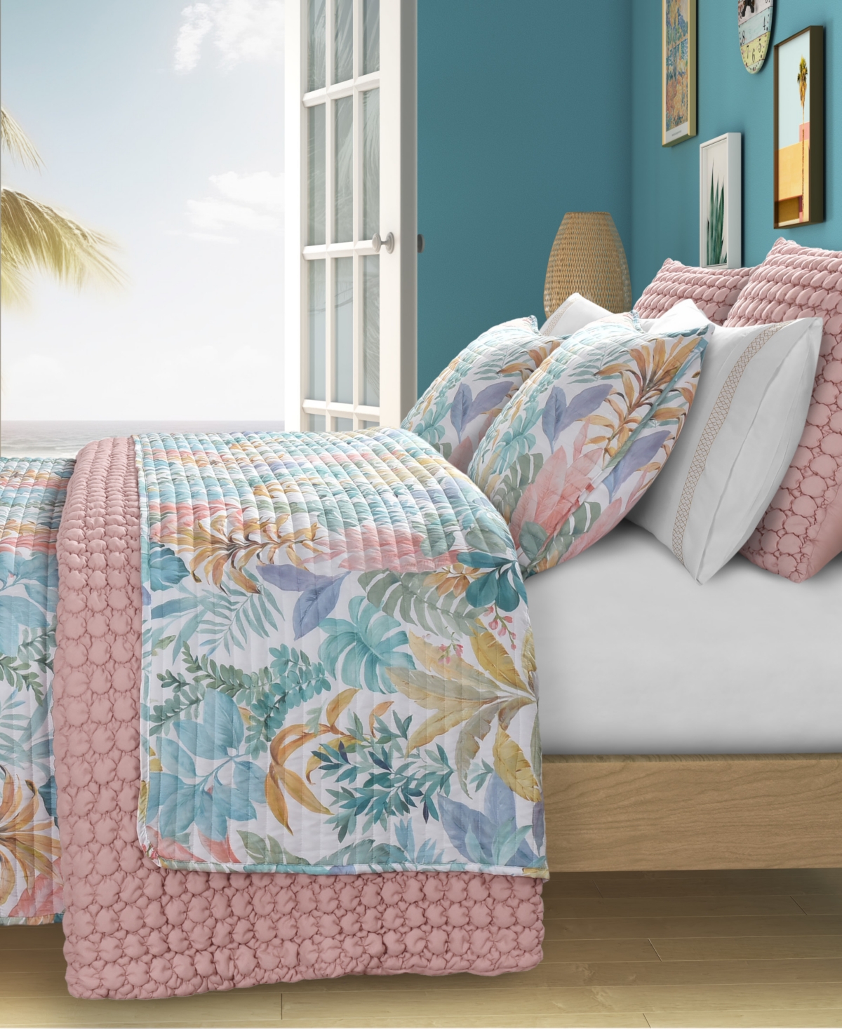 J By J Queen Bold Bahama 2-pc. Quilt Set, Twin/twin Xl
