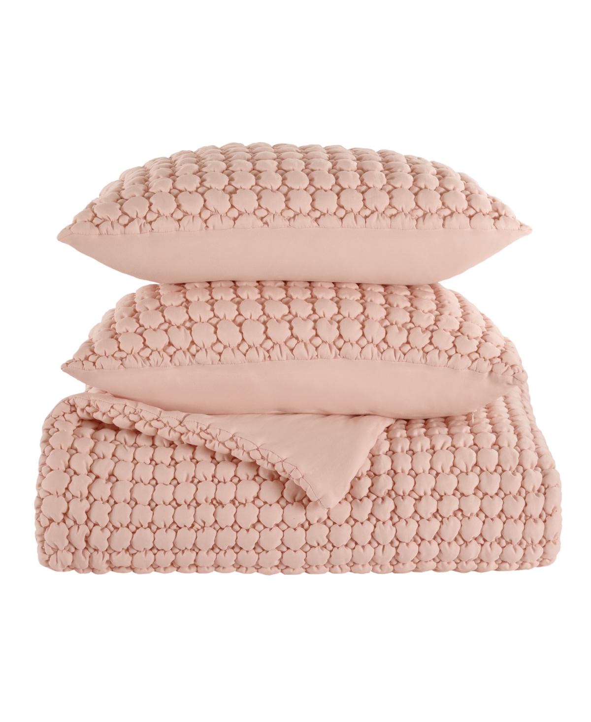 J By J Queen Bold Cloud Puff 3-pc. Quilt Set, Full/queen