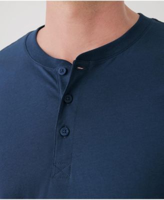 Men's Organic Cotton Softspun Long Sleeve Henley