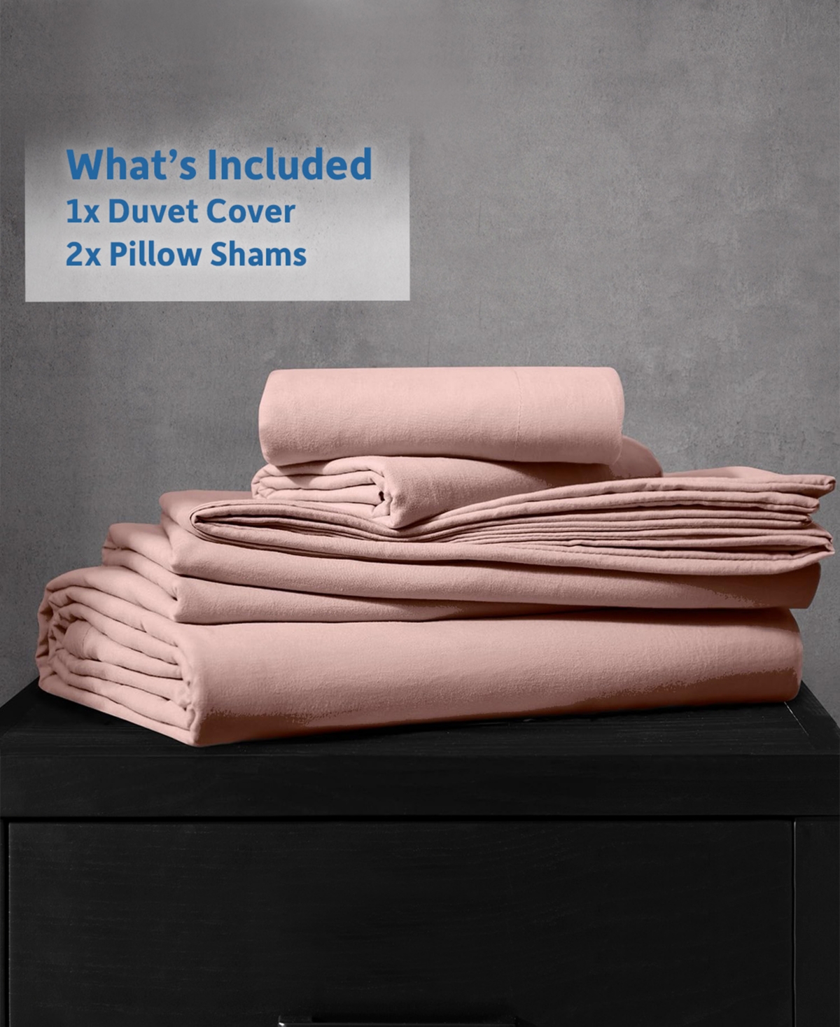 Nestl Ultra Soft Prewashed 3-pc. Duvet Cover Set, California King