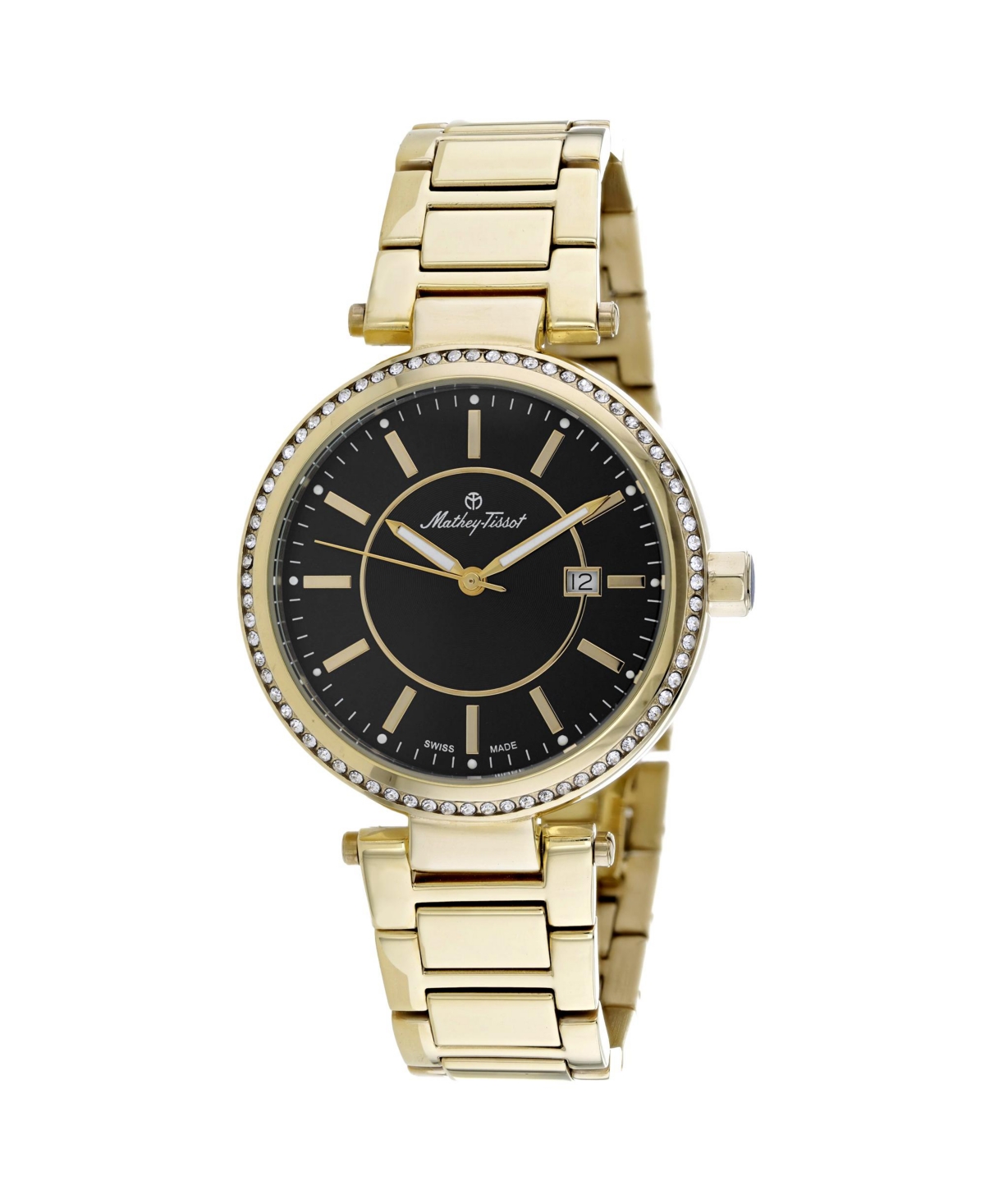Women's Classic Black Dial Watch - H610PN - Black