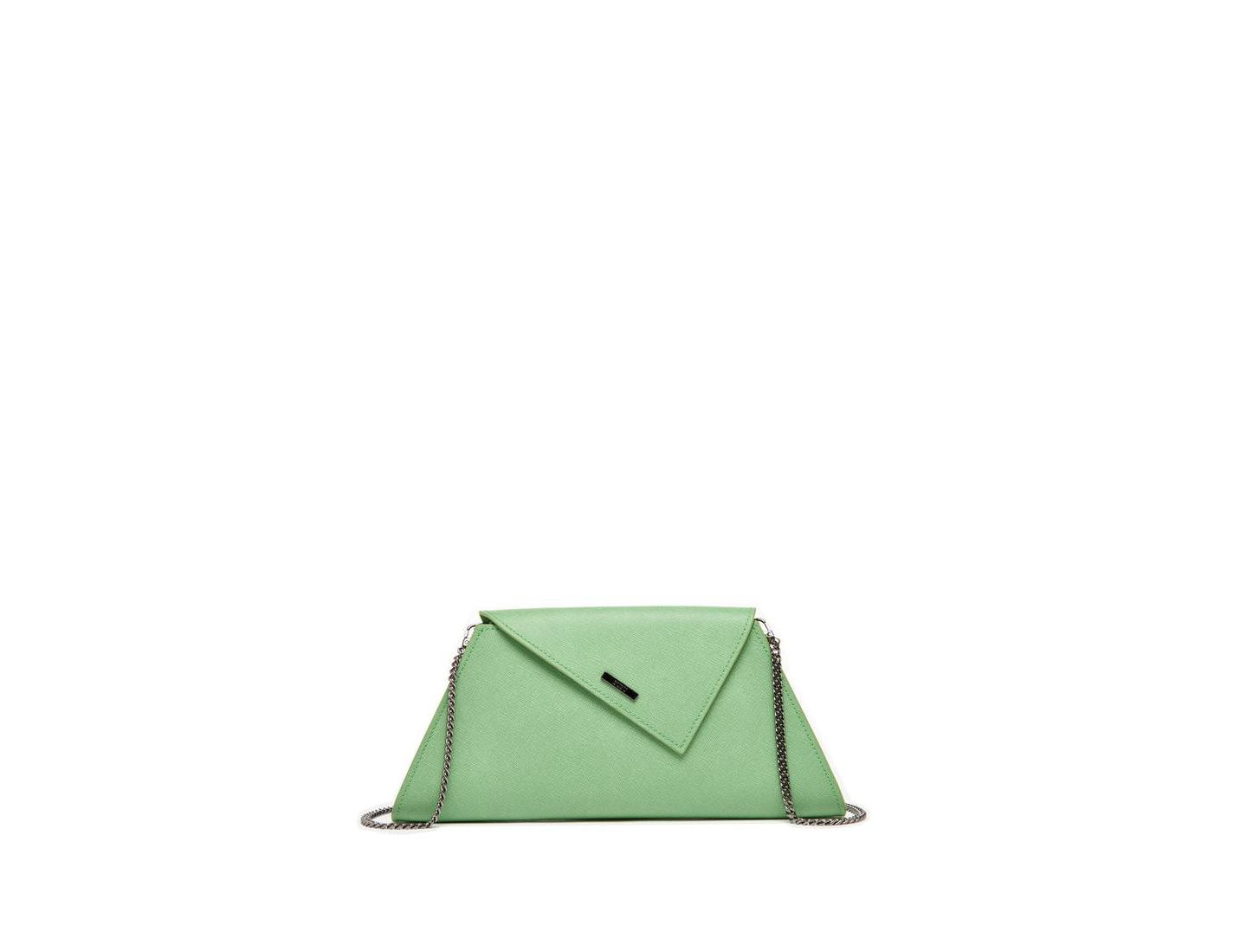 Женский клатч SUSU Leather Clutch Bag Summer Green Evening Purse Unique Handbag, цвет: Зелёный — фото 1