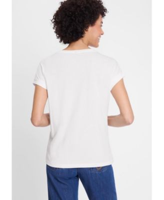 Women's Lace Front T-Shirt