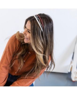 Headband Set - Red +  Gold