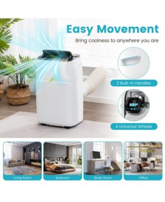 13,000 BTU cooling 4-in-1 portable air conditioner