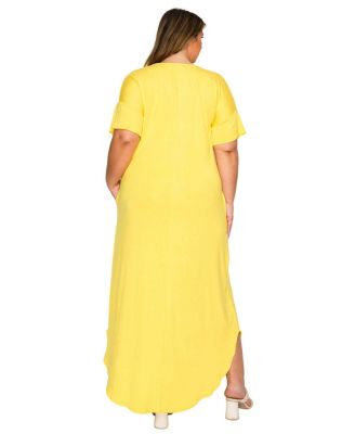Plus Size Scarlett Pocket Maxi Dress