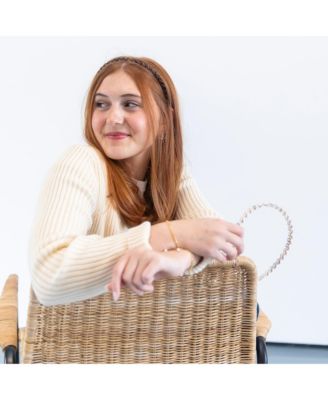 Thin Wavy Headband Set - Brown Shades